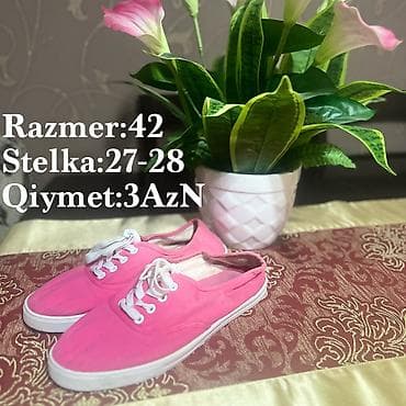 Baletkalar: Baletkalar, Ölçü: 42, rəng - Çəhrayı, İşlənmiş — 5