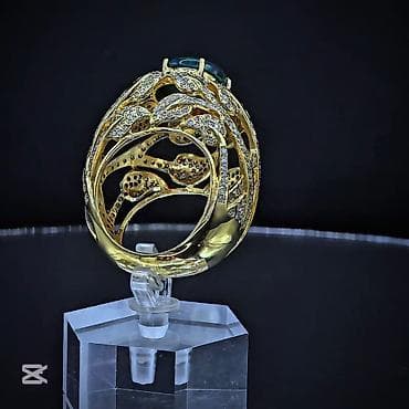 qizil uzukler instagram: Üzük, Sarı qızıl, 750 Əyar, 2.01-2.50 Karat — 8