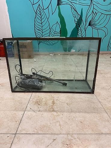 Dördbucaq akvarium, Boş, 90 l