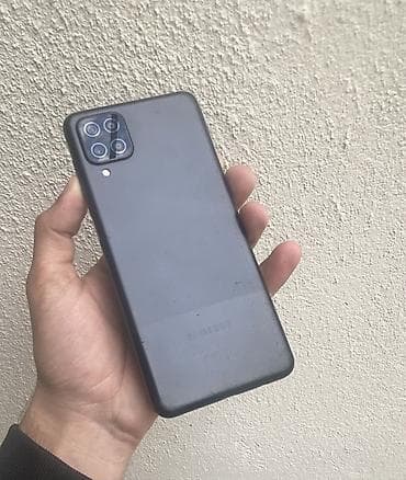 Мобильные телефоны и аксессуары: Samsung Galaxy A12, 64 ГБ, цвет - Черный, Две SIM карты — 2