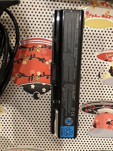 nodbuklar: Toshiba noutbuk + orijinal aksesuarlar - Brend: Toshiba - Korpus — 6