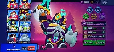 Brawl Stars hesabı – yüksək inkişaflı və tam kolleksiya Hesabda 1dəfə — 4