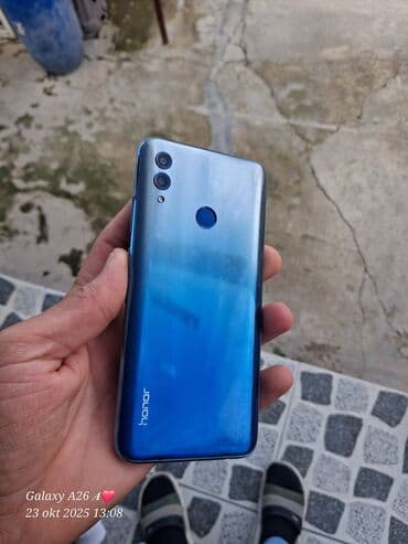 телефон fly ds105: Honor 10 Lite, 64 ГБ, цвет - Голубой, Отпечаток пальца — 7
