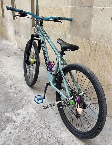 summa velosiped: SUMMA dağ velosipedi - Rəng: açıq yaşıl (mint) - Çərçivə: alüminium — 4