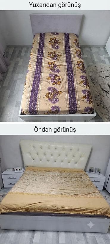 Döşəklər: 2 eded yun dosek Boyuk 2 neferlik taxt döseyi.35 azn Tek dösek 25 — 3