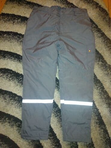 Aş qazanı: İş şalvarı – “Galina” brendi - Rəng: boz - Ölçü: 54 (etiketdə — 2