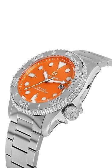 Смарт часы: Новый, Наручные часы, цвет - Оранжевый — 5