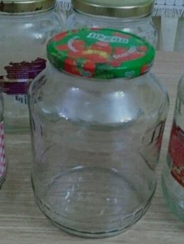 banka balon qebulu: Hernov bankalar 700 ml 1 kl mayanez 2 kl 3 kl balon Aroma bankalari — 3
