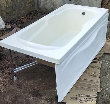 Декоративные панели для стен: Akril hamam vannası - Ölçü: təxmini 150–160 sm uzunluq, 70 sm en — 2