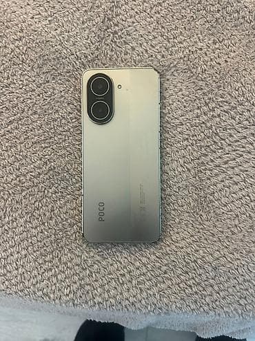 a03 core ekran: Poco C71, 128 GB, rəng - Boz, Barmaq izi — 2