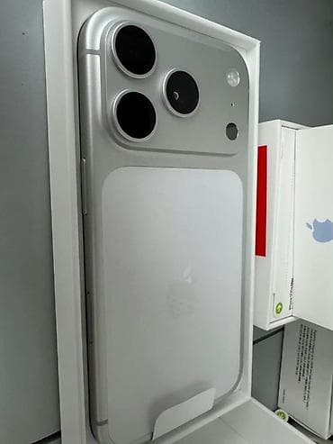 IPhone 17 Pro Max, 256 GB, Gümüşü, Face ID