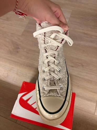 converse canta: Ölçü: 37.5, rəng - Bej, Yeni — 3