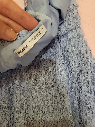 Женская одежда: Повседневное платье, Макси, Bershka, L — 2