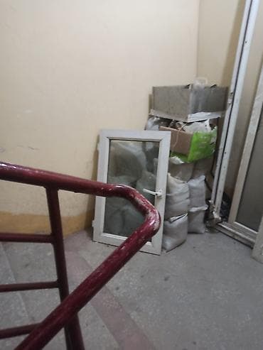 gencede qapi: Plastik (PVC) qapı-pəncərə dəsti Məhsul təsviri: - Ağ rəngli PVC — 3