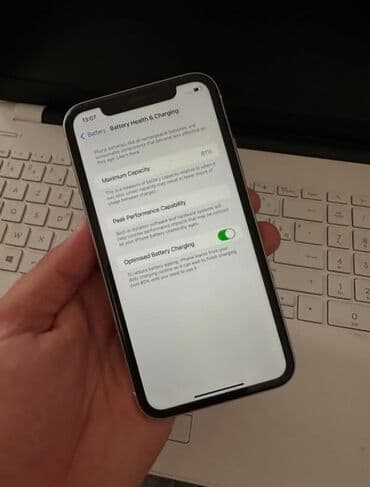 ayfon 19: IPhone 11, 128 GB, Ağ, Zəmanət, Face ID, Sənədlərlə — 3