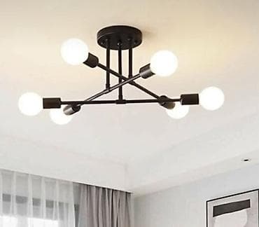 goz muncuq: Çılçıraq, 6 lampa, Metal — 1