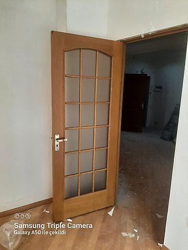 İşlənmiş Otaq qapısı 80x200 sm Zamok ilə, Ünvandan götürmə