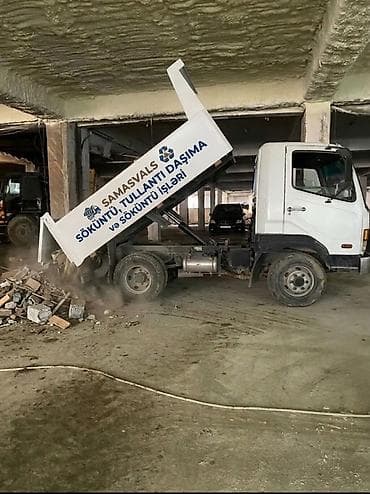 pol parket isi: Söküntü tullantılarının daşınması və söküntü işləri xidməti - Söküntü — 1