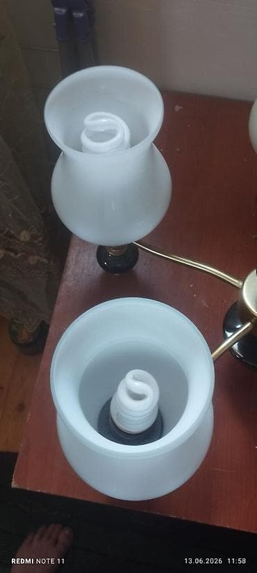saxta baba geyimi: Çılçıraq, 5 lampa, Metal — 2