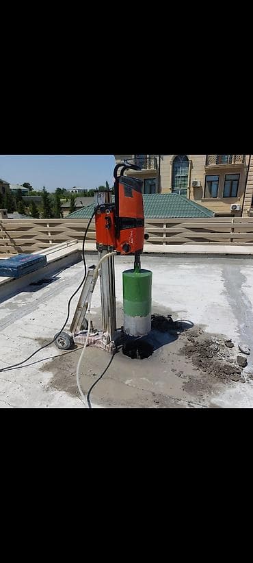 avtomatik gapi mexanizmi: Beton və dəmir-betonlarda almaz karotla deşik açma və kəsim xidməti — 4