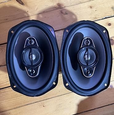 Pioneer TS-A6971S avtomobil dinamikləri, cüt şəkildə. Oval formalı 6x9
