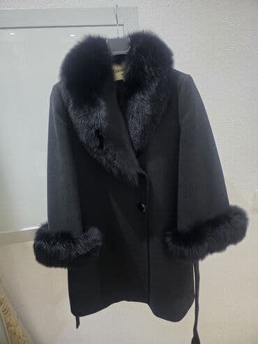 qadınlar üçün qısa paltolar: Palto, L, rəng - Qara — 2