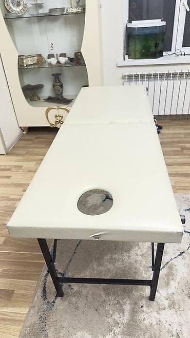 salon ucun stul: Daşına bilən masaj/SPA masası - İkiqat qatlanan konstruksiya: asan — 1