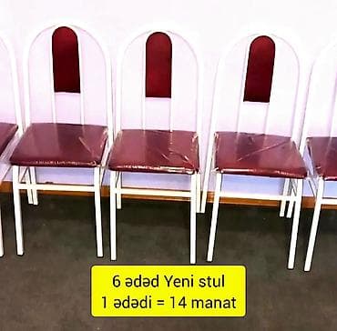 sederekde perdeler: ENDİRİMLİ qiymətə YENİ STULLAR satılır — 5