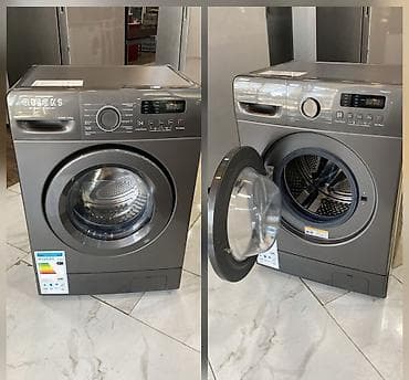 QUICKS önyükləməli paltaryuyan maşın - Rəng: qrafit/boz - Yük tutumu