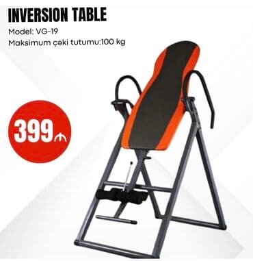 cadır ev: Inversion Table – Ev və fitnes zalları üçün çevrilmə trenajoru Mövcud — 2