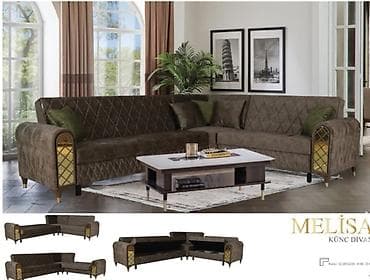 Melisa künc divanı Fabrik istehsalı mebellərin topdan qiymətlə satışı