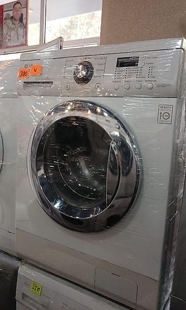 LG önyükləməli paltaryuyan maşın - Baraban tutumu: 6 kq (Direct Drive