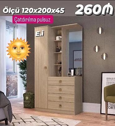 kreditle stol stul: Dehliz dolabı — 1