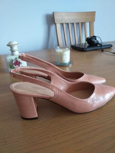 dikdaban: Tuflilər, Ölçü: 38, rəng - Çəhrayı, Yeni — 1