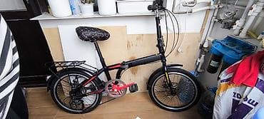 2 teker velosiped: Qatlanan şəhər velosipedi - Kompakt qatlanan konstruksiya: asan — 1