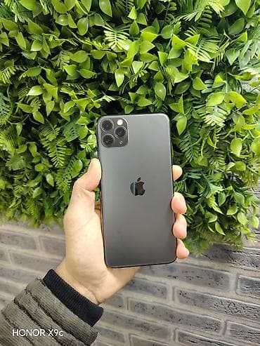 iphone 13 pro ikinci el: IPhone 11 Pro Max, 64 GB, Space Gray, Zəmanət, Simsiz şarj, Sənədlərlə — 1