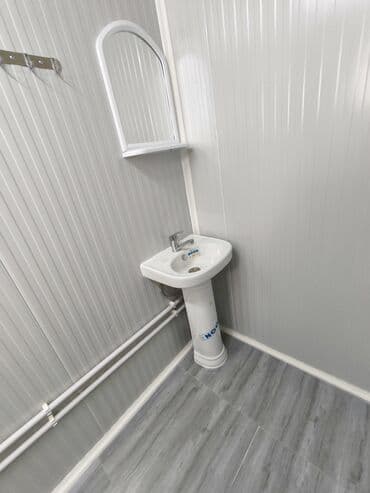 kantinerler: Modul tipli konteyner ev/ofis - Ölçü: təxmini 3 x 9–10 m (uzun tip) — 8