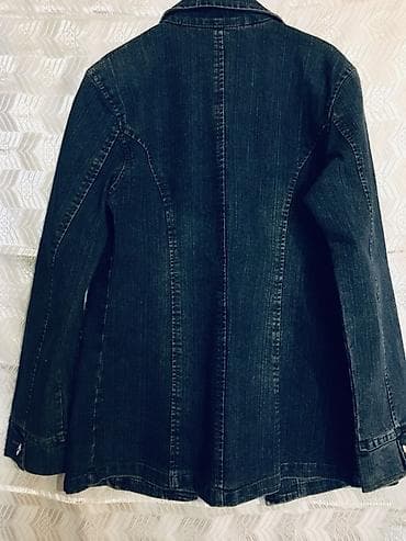 jordan jaket: Cins Pəncək - Qadınlar üçün. - Material: sıx denim (cins parça) — 2