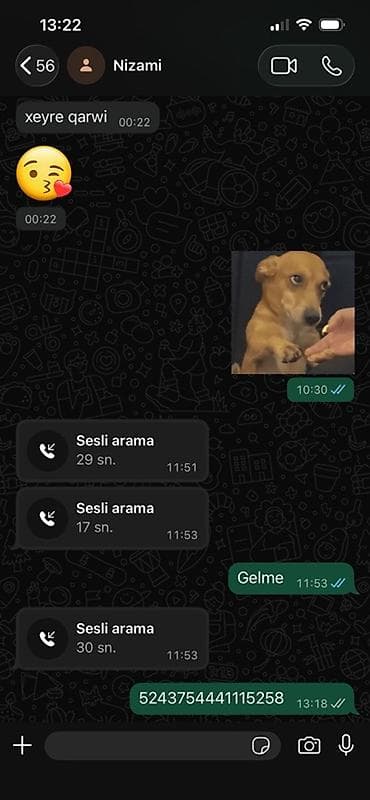azpay əlaqə: Xidmət: WhatsApp yazışmalarının peşəkar şəkildə bərpası və analiz — 2