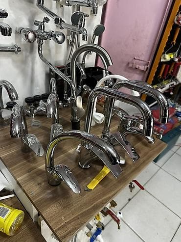 Məhsul: Mətbəx və hamam üçün kran kolleksiyası Təsvir: - Müxtəlif tip