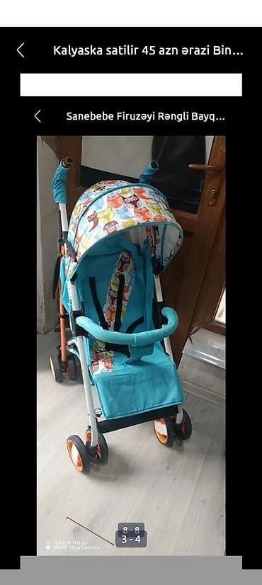 usag arabası: Klassik gəzinti arabası, İşlənmiş, Cins: Oğlan, Yaş: 1-6 ay, Ünvandan götürmə, Ödənişli çatdırılma — 2