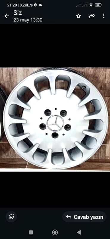 r15 5 bolt: Disk təkər Mercedes-Benz R 16, 5 Boltlu — 4