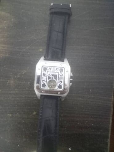 tissot saat: Qol saatı, Cartier, rəng - Qara — 3