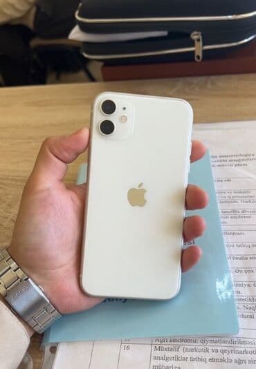 iphone 11 irşad electronics: IPhone 11, 64 GB, Ağ — 1