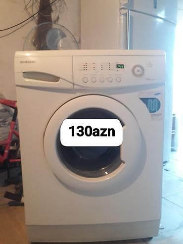 Краны водонагреватели: Стиральная машина Samsung, 5 кг, Автомат, Без сушки, Нет кредита — 1