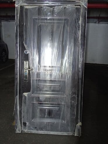 входные стальные двери: Metal giriş qapısı - Material: polad/metal konstruksiya, möhkəm — 1