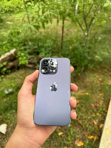 iphone 14 pro 1tb: IPhone 14 Pro, 128 GB, Deep Purple, Simsiz şarj — 1