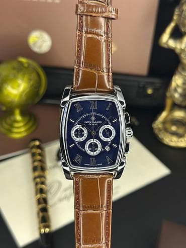 patek philipe: Patek Philippe Geneve kişi qol saatı – klassik tonda zərif dizayn və — 6