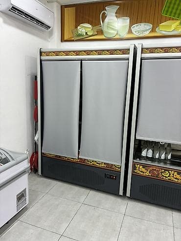 Mağaza avadanlığı: Mağaza üçün avadanlıq 3 ədəd südlük (süd məhsulları) soyuducu. 2.40 — 1