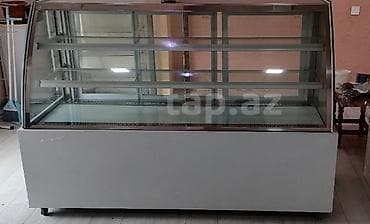 eynək vitrin: Şirniyyat vitrini – Cake Chiller - Model: Aslanmakina OTD 1806S.125 - — 2
